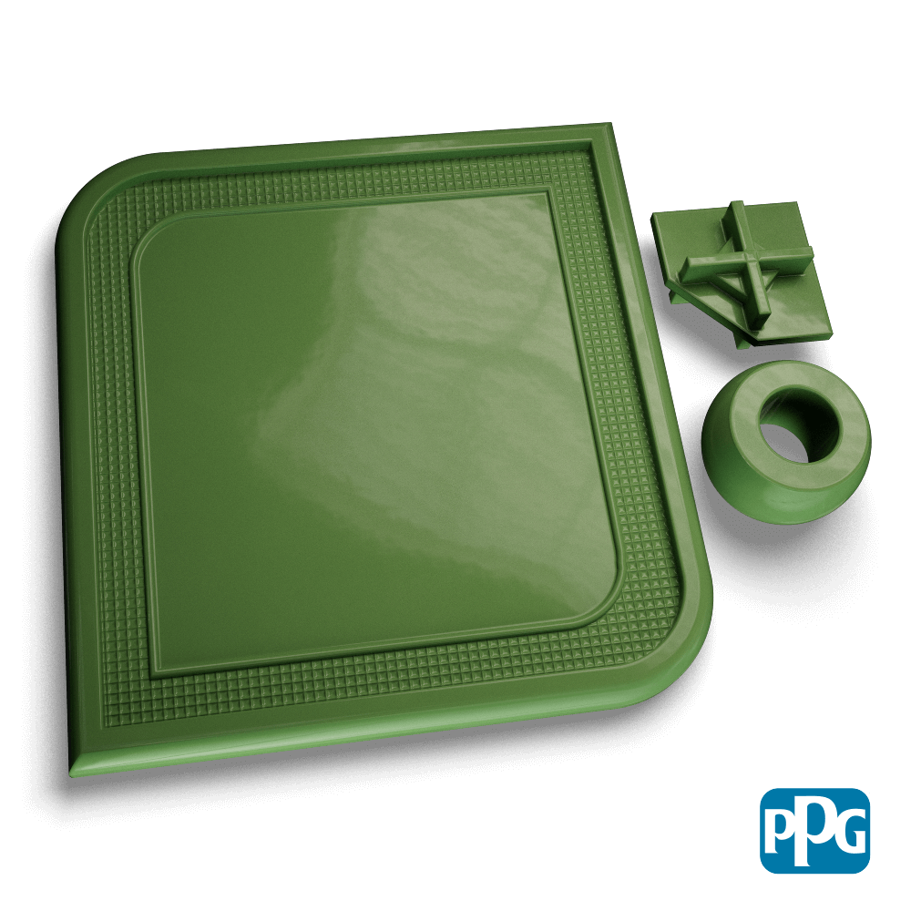 Small Batch PPG Powder Coatings GREEN