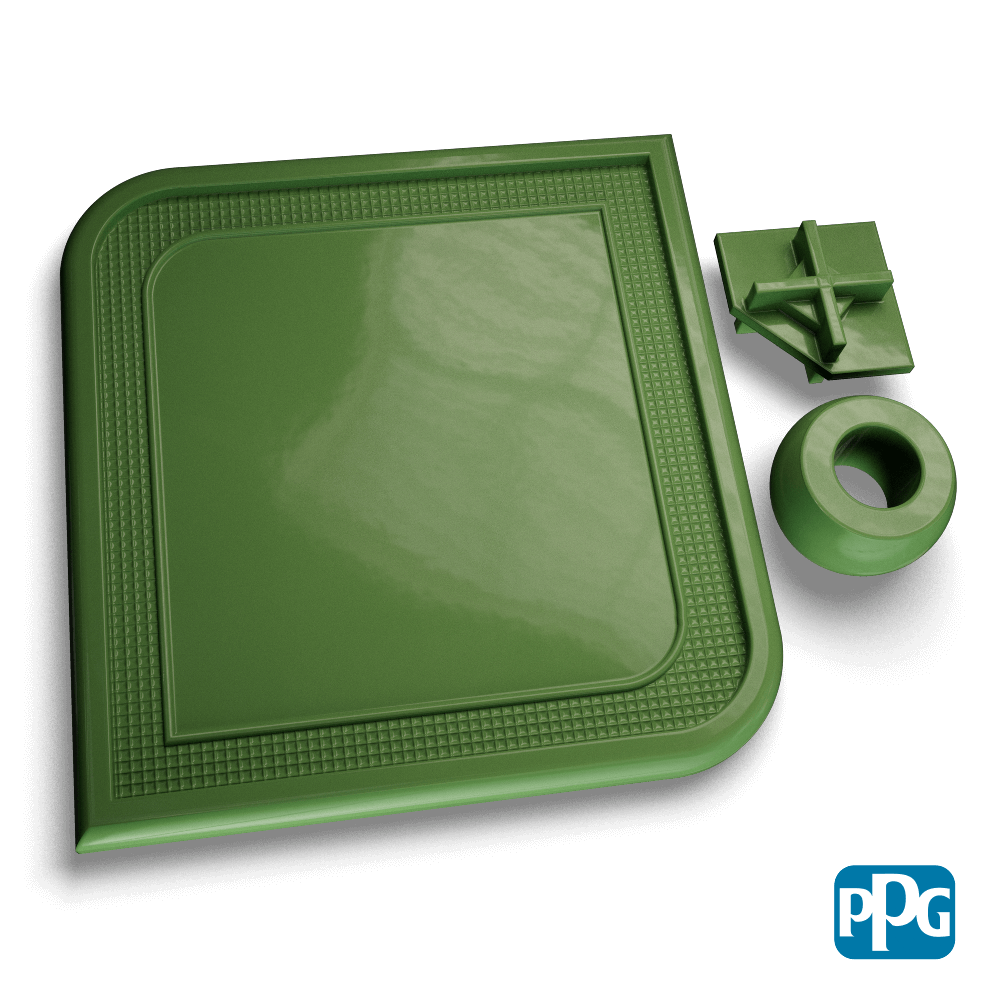JDM F9A Agricultural Green powder coating color swatch image