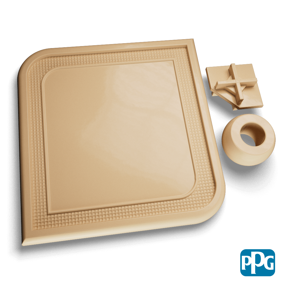 Small Batch PPG Powder Coatings RAL 1001 BEIGE AAMA 04