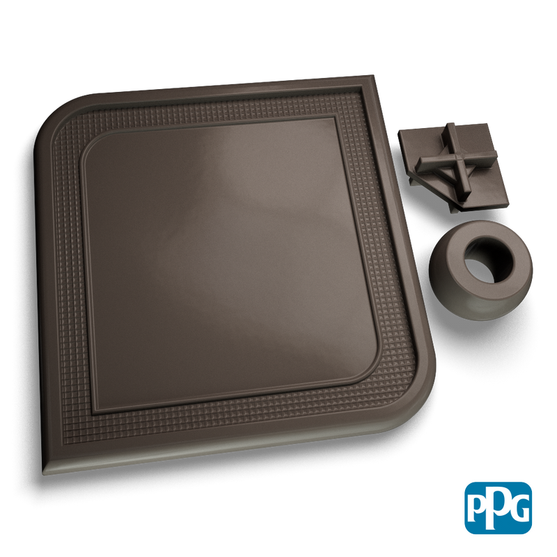 SD BRONZE PPG ENVIROCRON Ultradurable Powder Coating