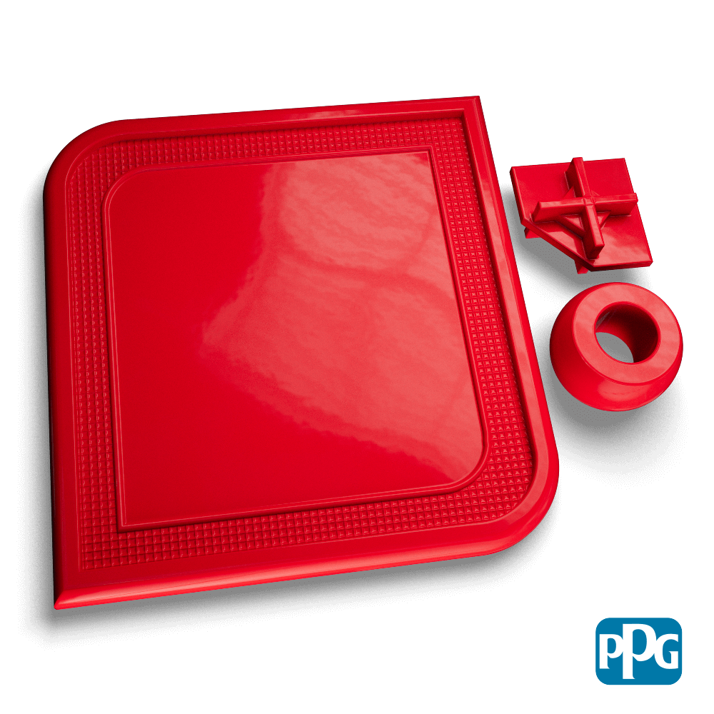 PMS 485C ORANGE UD POLYESTER