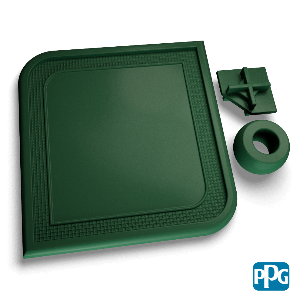 SMALL BATCH RAL 6028 PINE GREEN MATTE AAMA 04
