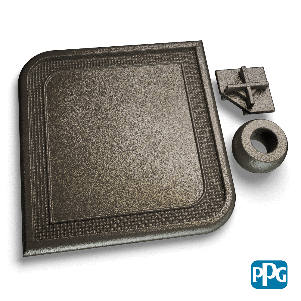 SMALL BATCH RAL 7022 UMBRA GRAY TEXTURE AAMA 04