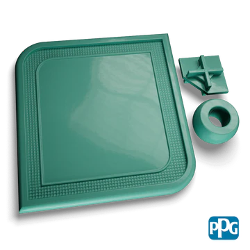 Turquoise Powder Coating