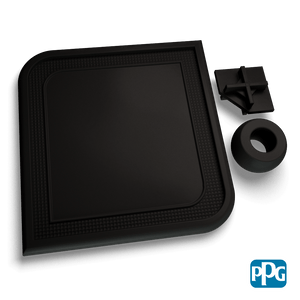 BLACK LAVA POLYESTER MATTE