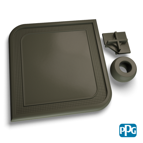 EnviroLuxe Gray Powder Coating