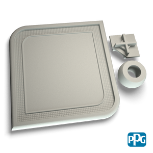 EnviroLuxe Silver Texture Powder Coating