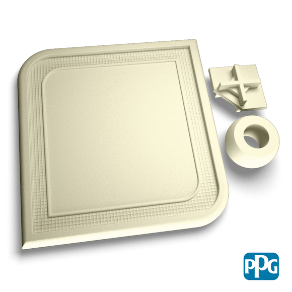 EnviroLuxe White Texture Powder Coating