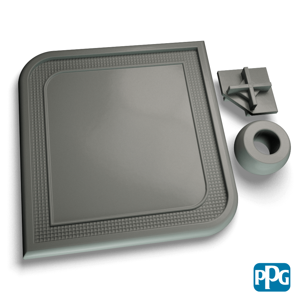 PRIMERON LEGACY ZINC RICH PRIMER  - GRAY powder coating color swatch image