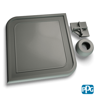 PRIMERON LEGACY ZINC RICH PRIMER  - GRAY powder coating color swatch image