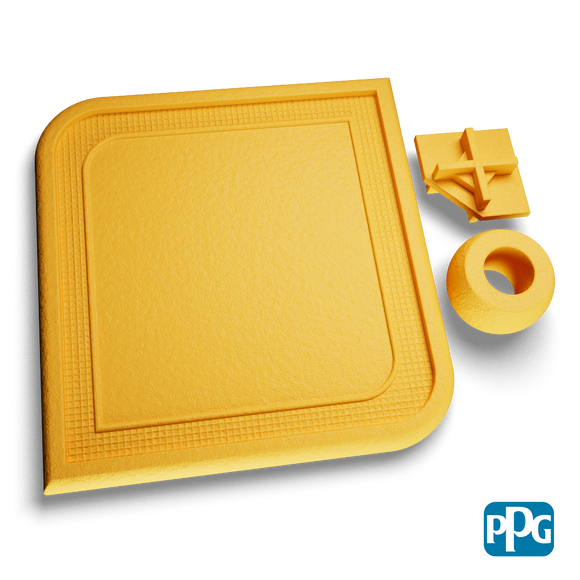 RAL 1023 Yellow River Texture