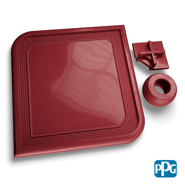 HTE MAX WHEEL RED | PPG Powder Coatings