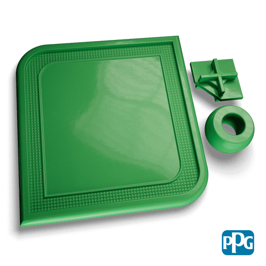 GREEN powder coating color swatch image