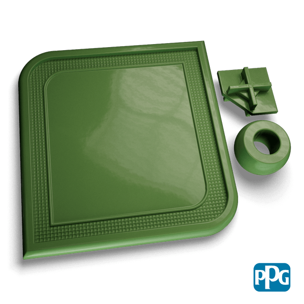 グリーンページ JDM F9A Agricultural Green Powder Coating Color | PPG Coatings