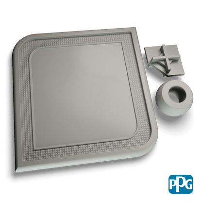 ANSI 61 GRAY powder coating color swatch image