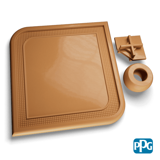 Small Batch PPG Powder Coatings RAL 1011 BROWN BEIGE AAMA 04