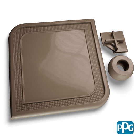 Small Batch PPG Powder Coatings RAL 7006 BEIGE GRAY  AAMA 04