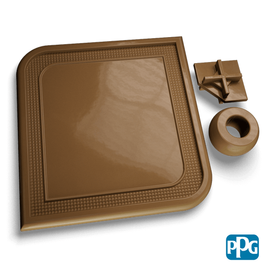 Small Batch PPG Powder Coatings RAL 7008 KHAKI GRAY