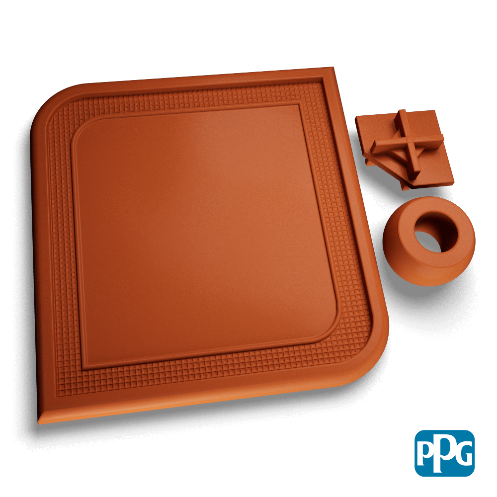 RAL 8023 ORANGE BROWN MATTE