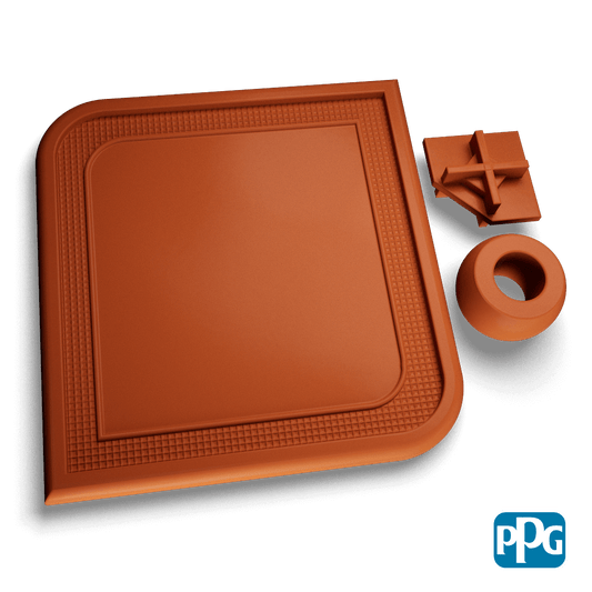 RAL 8023 ORANGE BROWN MATTE