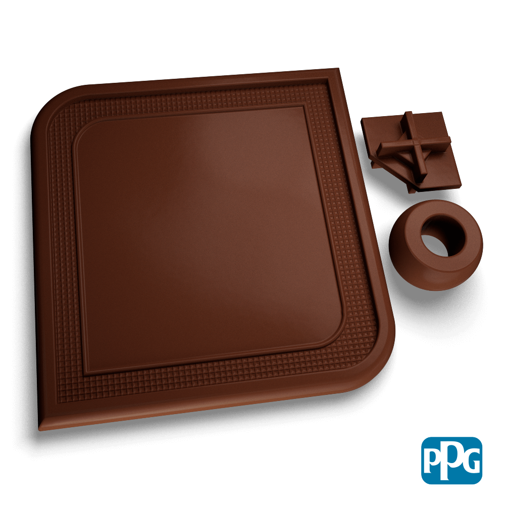 RAL 8011 NUT BROWN MATTE