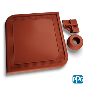 RAL 8004 COPPER BROWN MATTE AAMA 04