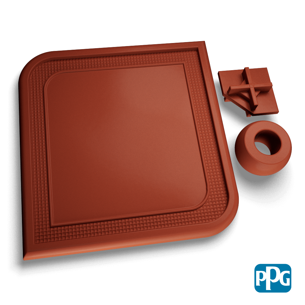 SMALL BATCH RAL 8004 COPPER BROWN MATTE AAMA 04