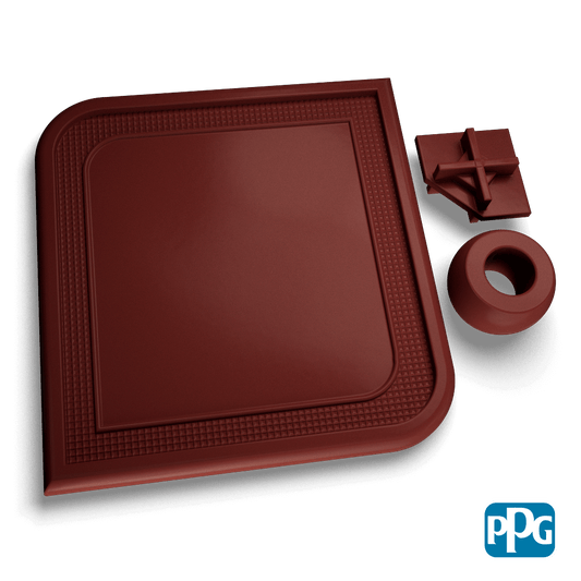 SMALL BATCH RAL 8012 RED BROWN MATTE AAMA 04