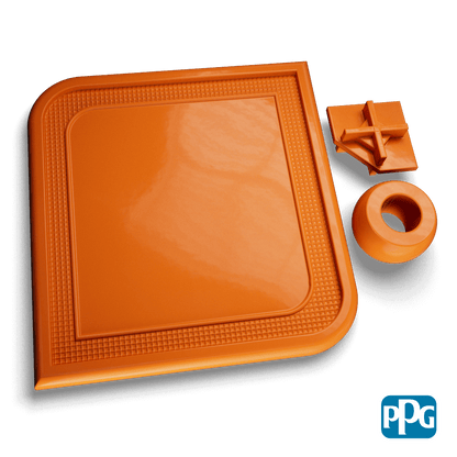RAL 2000 YELLOW ORANGE powder coating color swatch image