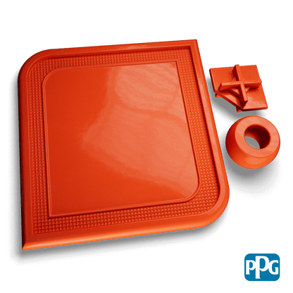 RAL 2009 TRAFFIC ORANGE powder coating color swatch image