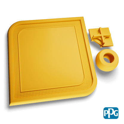 RAL 1023 TRAFFIC YELLOW MATTE