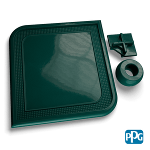 RAL 6004 BLUE GREEN powder coating color swatch image