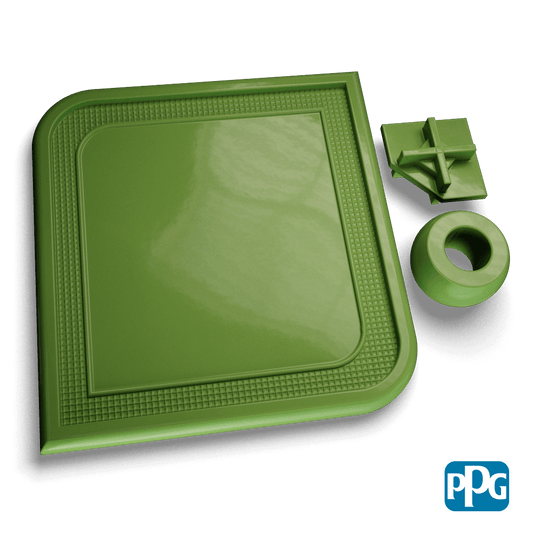 Small Batch PPG Powder Coatings RAL 6017 MAY GREEN