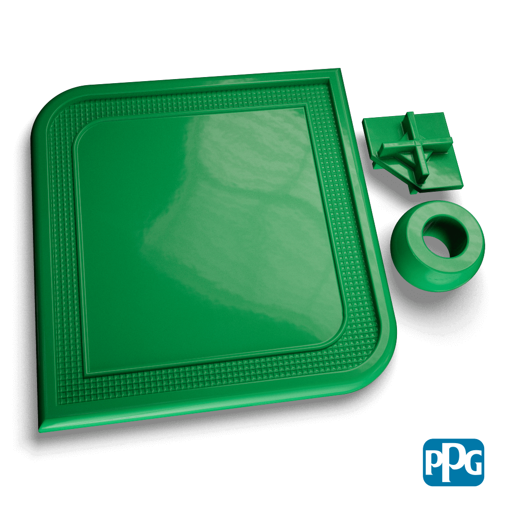 Small Batch PPG Powder Coatings RAL 6024 TRAFFIC GREEN