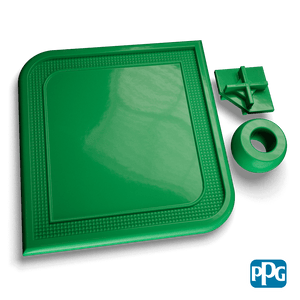 RAL 6024 TRAFFIC GREEN powder coating color swatch image