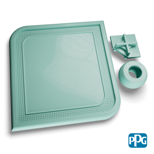 Small Batch PPG Powder Coatings RAL 6027 LIGHT GREEN AAMA 04