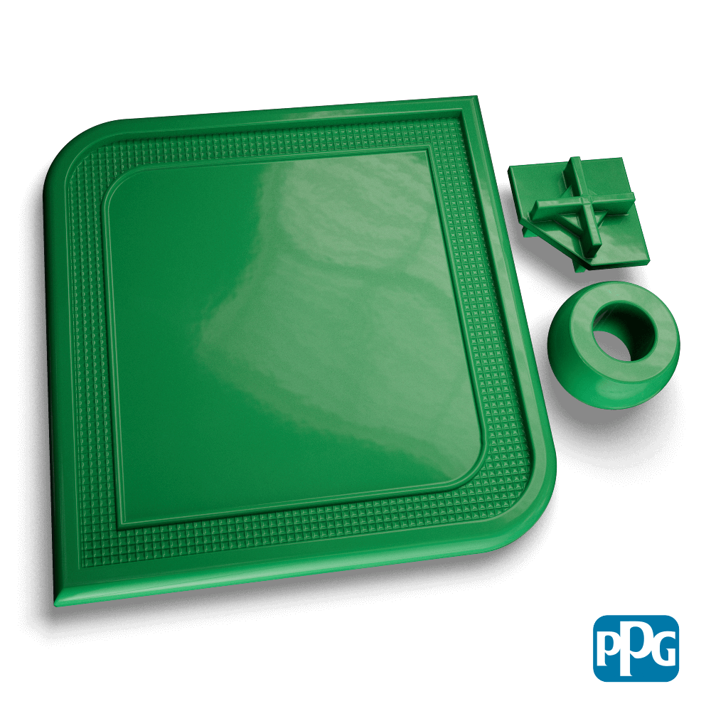 Small Batch PPG Powder Coatings RAL 6032 SIGNAL GREEN