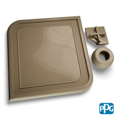 RAL 7002 OLIVE GRAY Panel