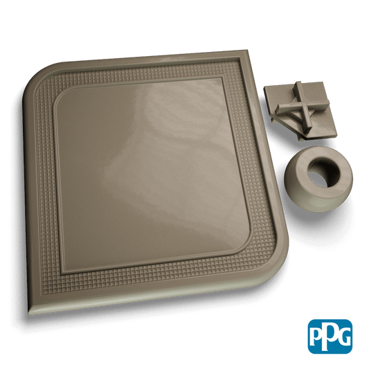 Small Batch PPG Powder Coatings RAL 7003 MOSS GRAY