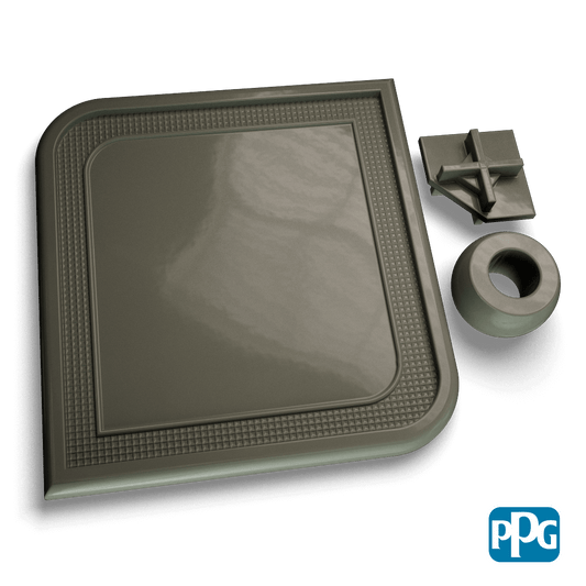 Small Batch PPG Powder Coatings RAL 7009 GREEN GRAY