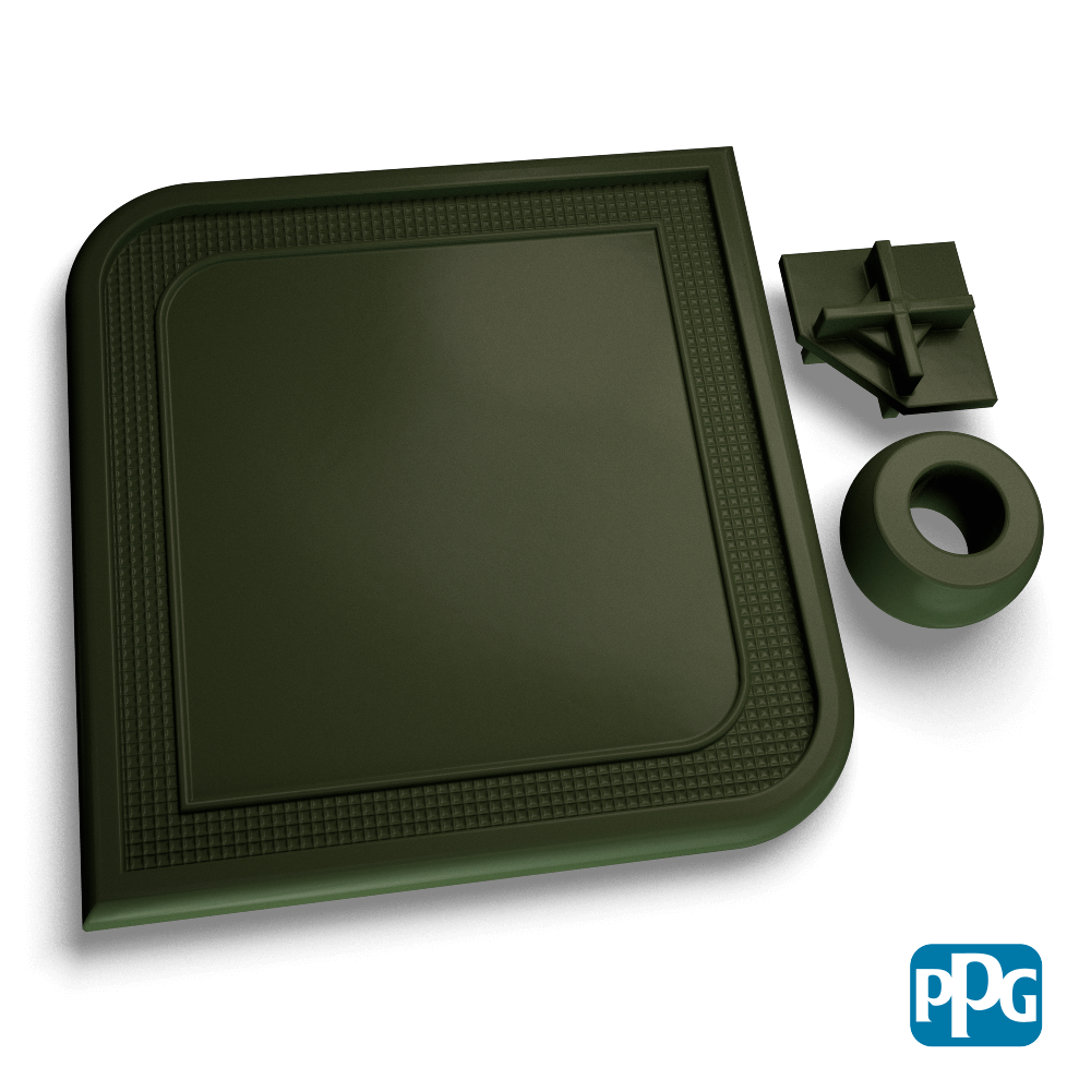 RAL 6020 CHROME GREEN MATTE