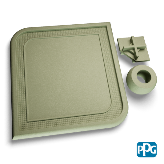 RAL 6021 PALE GREEN TEXTURE