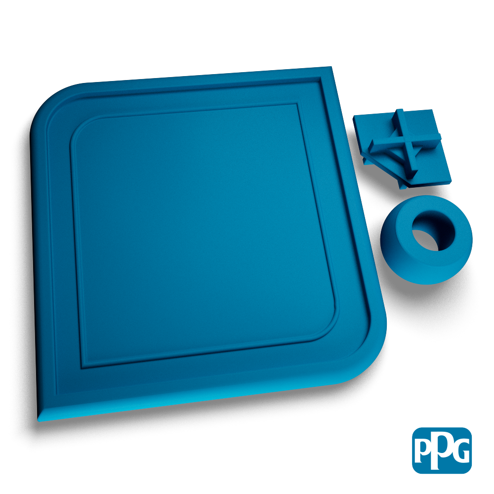 PMS 2945 TEXTURE