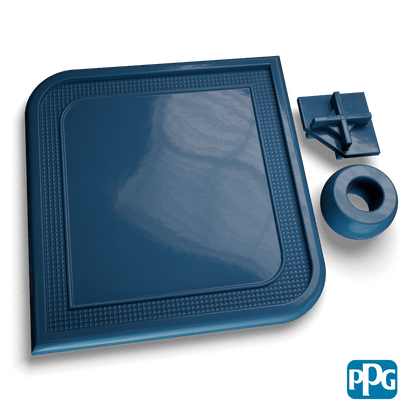 RAL 5000 VIOLET BLUE powder coating color swatch image
