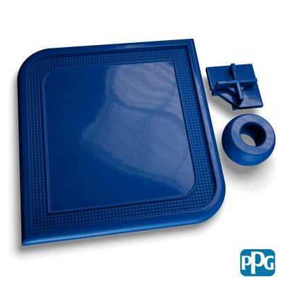RAL 5002 ULTRAMARINE BLUE powder coating color swatch image