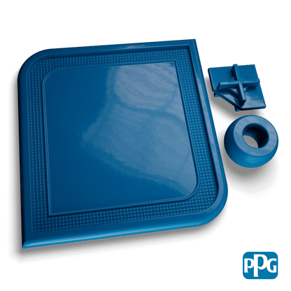 RAL 5005 SIGNAL BLUE powder coating color swatch image