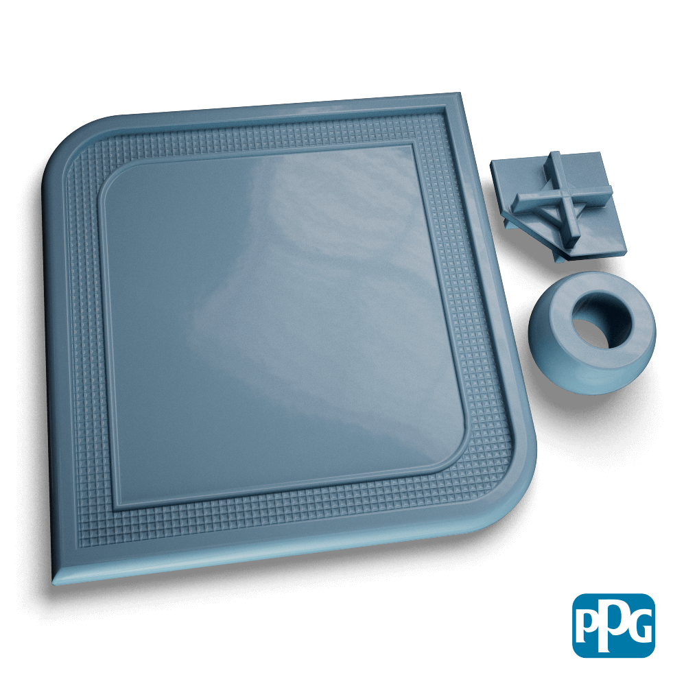 Small Batch PPG Powder Coatings RAL 5014 PIGEON BLUE