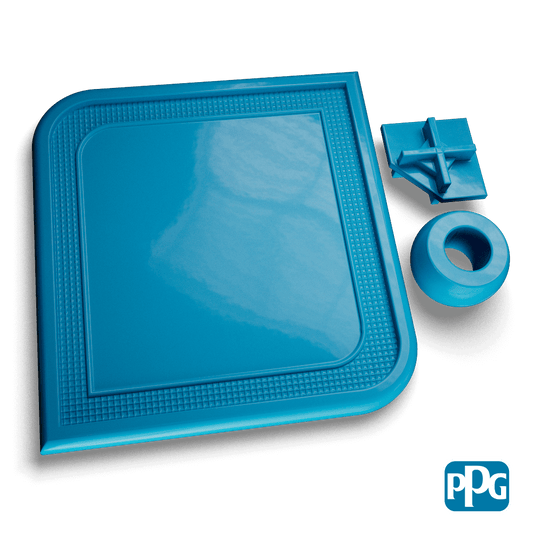 RAL 5015 SKY BLUE powder coating color swatch image