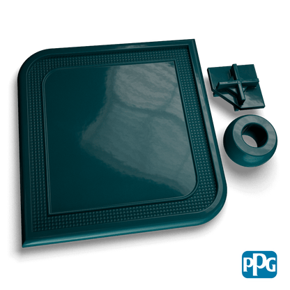 RAL 5020 OCEAN BLUE powder coating color swatch image