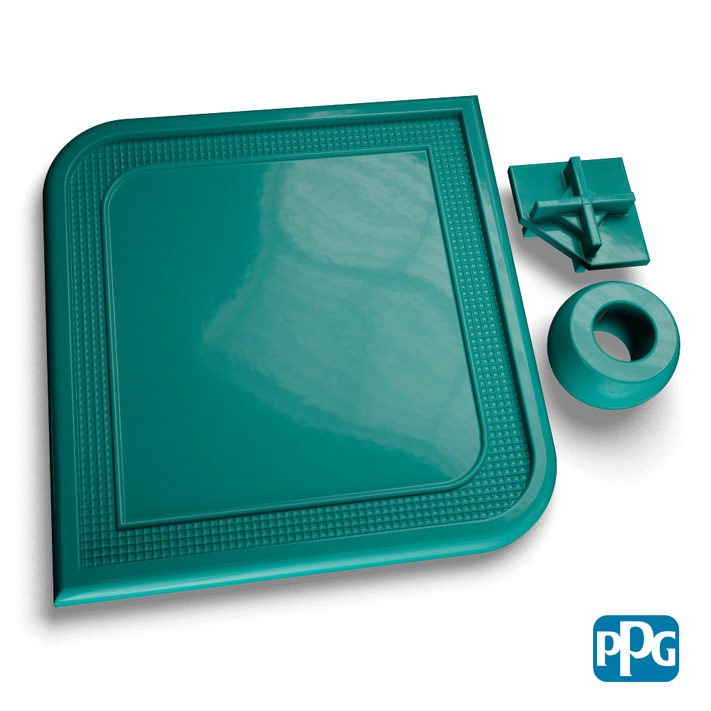 RAL 5021 WATER BLUE powder coating color swatch image